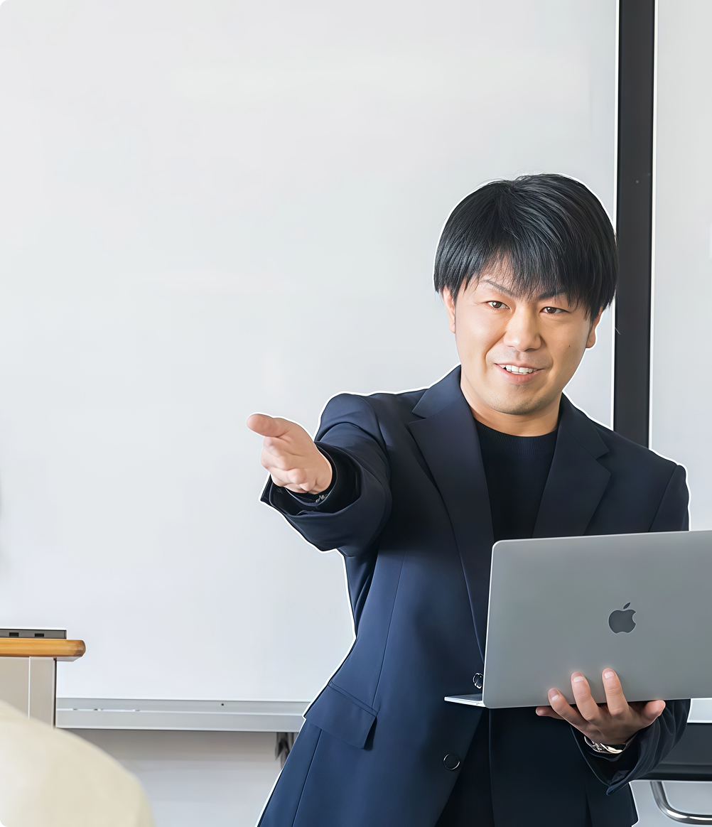 代表挨拶のメインビジュアル
